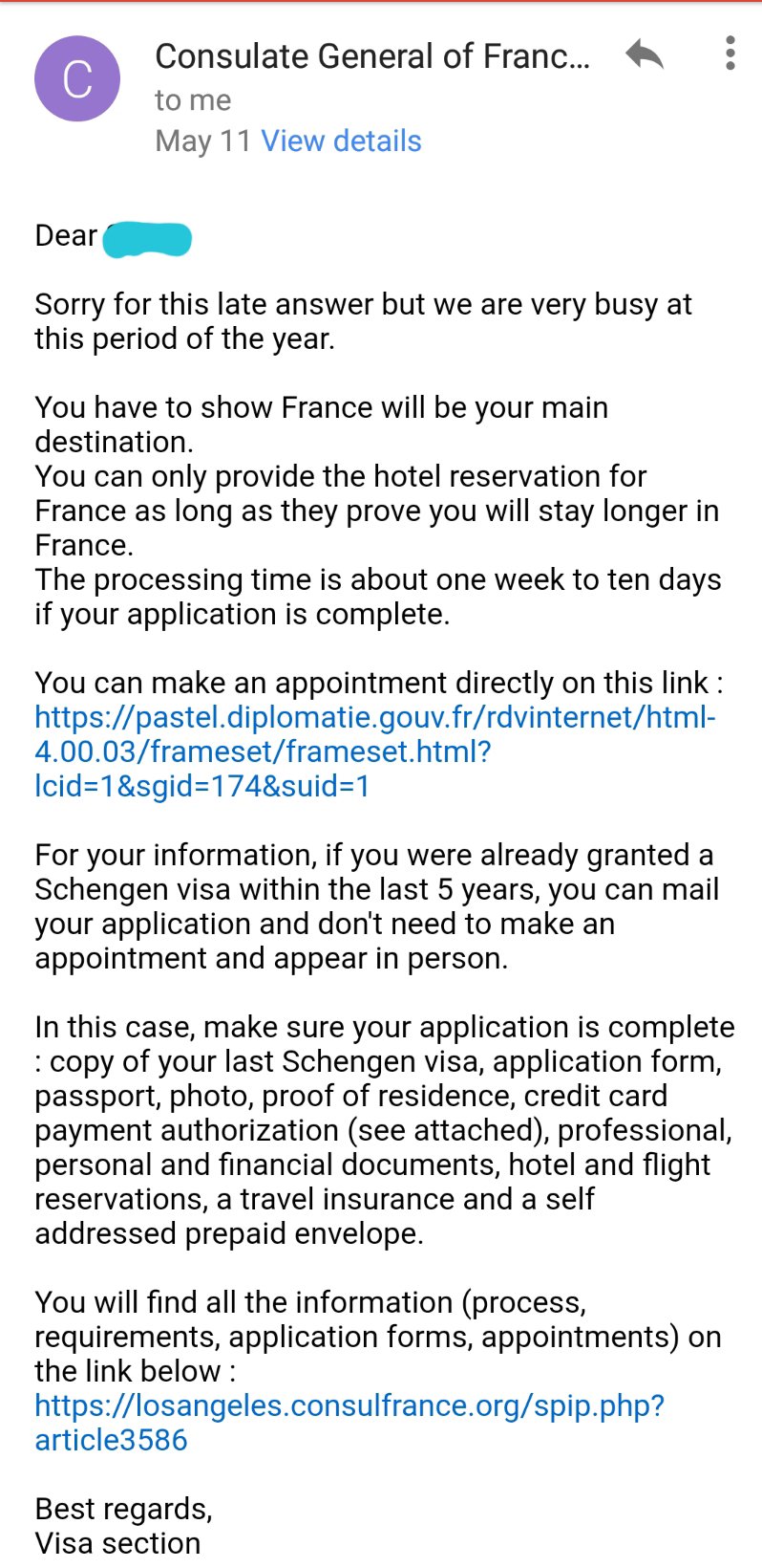 Applying for a Schengen visa (Part 3)